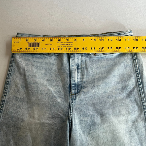 Oat New York Jeans Women's Size 30 Wide Leg High Rise Baggy Pants Skater Y2K - Picture 4 of 11